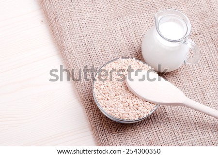 pearl barley raw food diet on  board