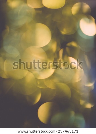 Abstract Festive background. Christmas and New Year feast bokeh background with copyspace. Holiday party background with blurry boke special magic effect. - retro, vintage style look