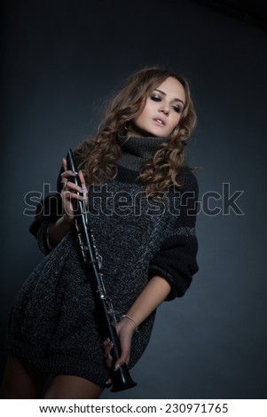 girl with the clarinet