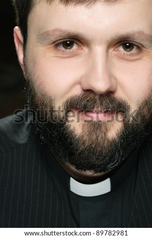 Catholic Priest Praying