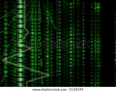 Computer Background Pictures on Computer Background Binary Code Matrix Style Stock Photo 1518599