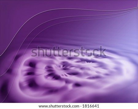 water ripple in dark purple wallpaper