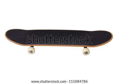 Skate Board on White Background
