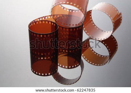 Rolls of Film with Reflection
