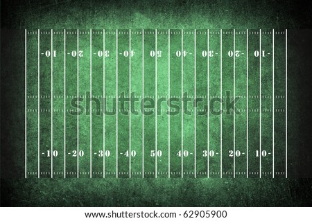 american football field pattern on the dark green grunge