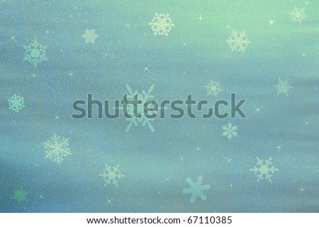 Christmas turquoise cover background
