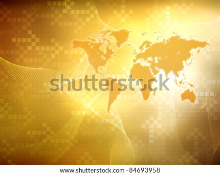 modern world map wallpaper
