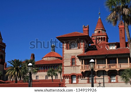 Historic Flagler College located in St. Augustine Florida