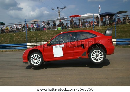 Citroen Xsara Wrc. Citroen Xsara WRC jumping