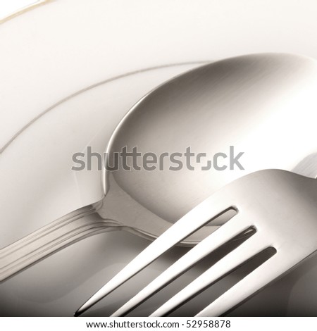 spoon plate fork spoon plate fork