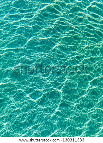 Nice blue water ripples in the Indian Ocean