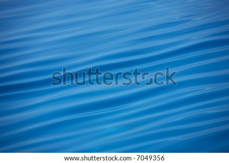 Nice blue water ripples in the Indian Ocean