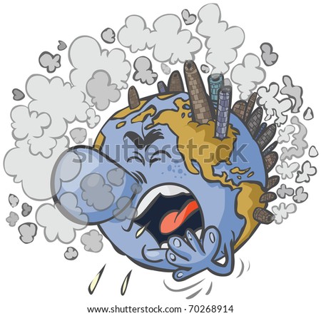 cartoon earth. stock vector : Cartoon Earth