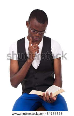 Black man reading you Black man reading you