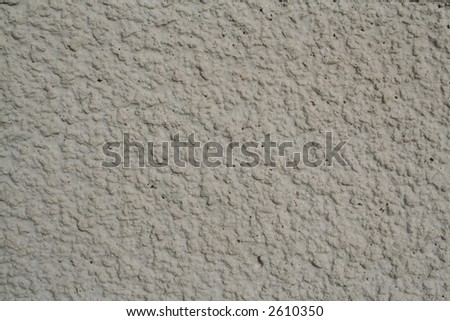 Textured section of finished concrete.