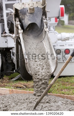 Cement Work Pour Patio