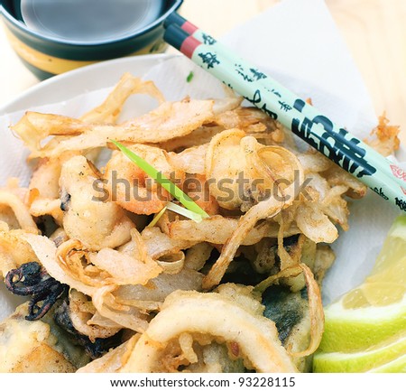 calamari tempura