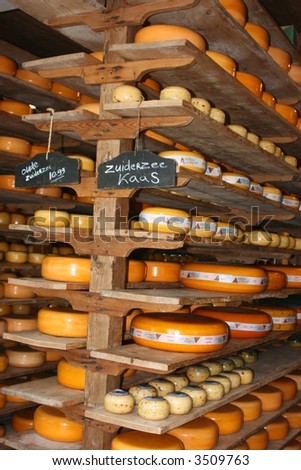 typical dutch cheese shop