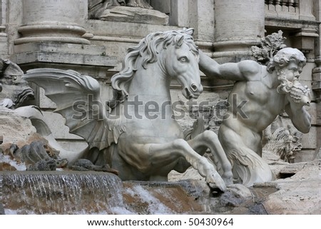 Italian Trevi Fountain