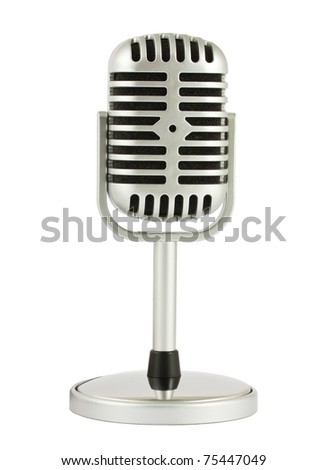 Retro Microphone Stand