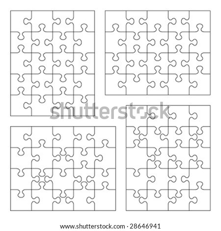 Custom Jigsaw Puzzles on Jigsaw Puzzle Template Print Jigsaw Puzzle Template Free Blank Jigsaw