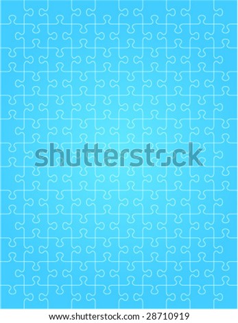 jigsaw puzzle template. stock vector : Jigsaw puzzle