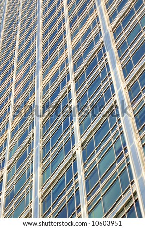 Abstract building background, Canary Wharf, London