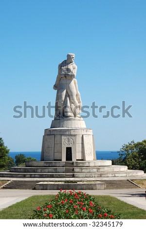 Vast monument from the communist era in Varna, Bulgaria