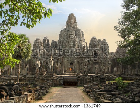 Thom, Angkor, Cambodia
