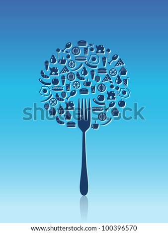 Organic Food Vector