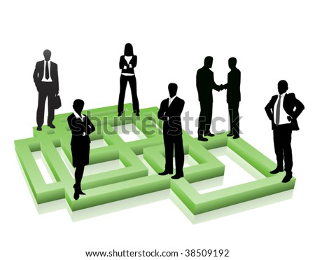 Business people. Global business concept