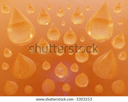 Orange Juice Drops