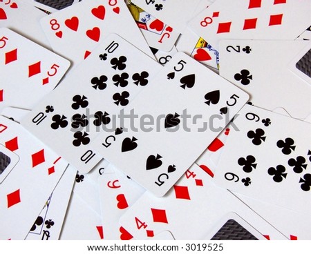 cards texture,  scattered cards,  deck of cards background,