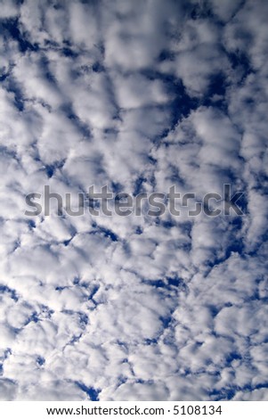 Altocumulus texture... clouds and blue sky,  dream time...