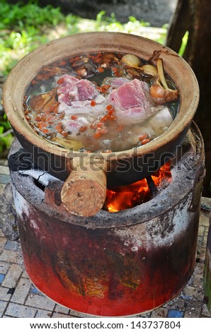 Bak Kut The - Malaysian stew of pork and herbal soup