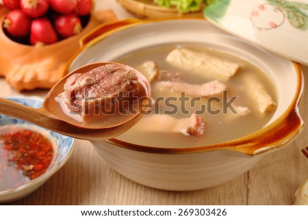 Ginger duck with rice wine - A Popular Taiwan food