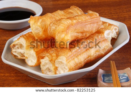 Chinese tradition food- Fried bread stick