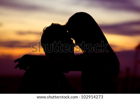 Couples At Sunset