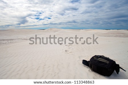 Lancelin sand dunes, We Australia