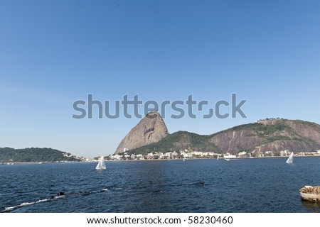 Sugar Loaf Mountain, in Rio de Janeiro, Brazil