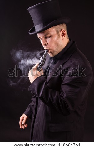 smoking gun