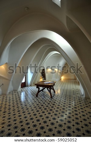 casa batllo interior. casa batllo interior. Interior of Casa Batllo on; Interior of Casa Batllo on