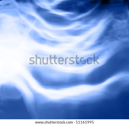 Light reflecting off the ripples on a water\'s surface. Square shot.