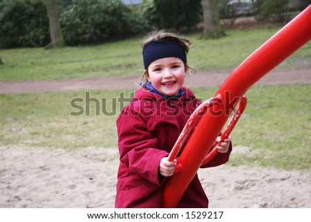 Child On Seesaw