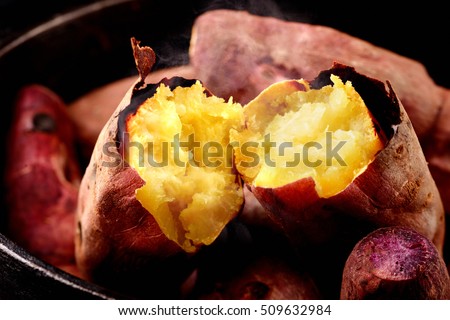 Japanese roasted sweet potato