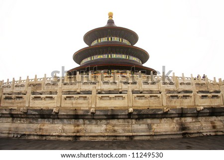 Hall of Prayer for Good Harvests, within Temple of Heaven - Beijing, China