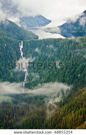 Misty Fjords National Monument, Alaska - Aerial view from a floatplane