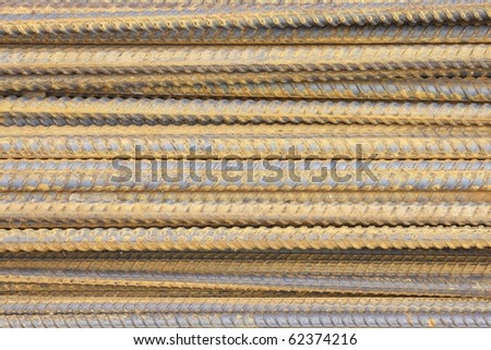 steel rod or steel bar background