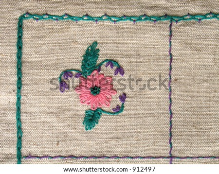 Embroidery, flower (I\'m creator)