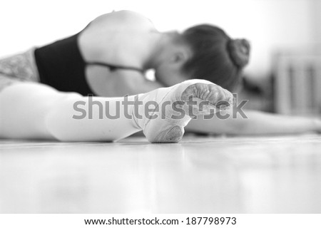 Ballet training background Ballet training background
